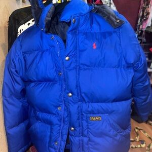 Ralph Lauren Vibrant Blue Quilted Jacket
